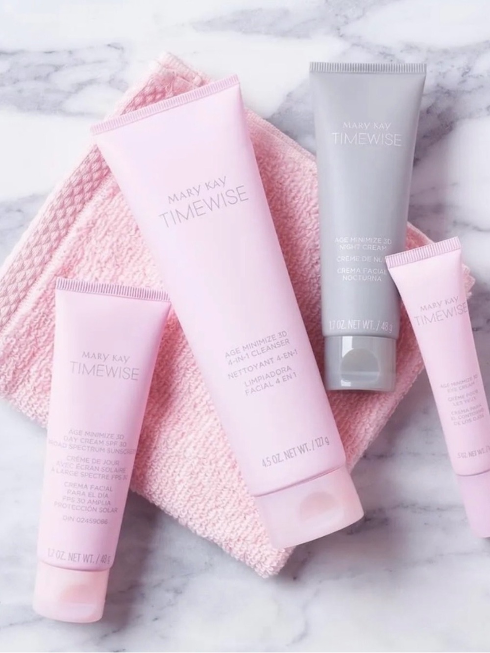 Mary Kay TimeWise Age Minimize 3D Skincare 3pc Set - Oily/Combination